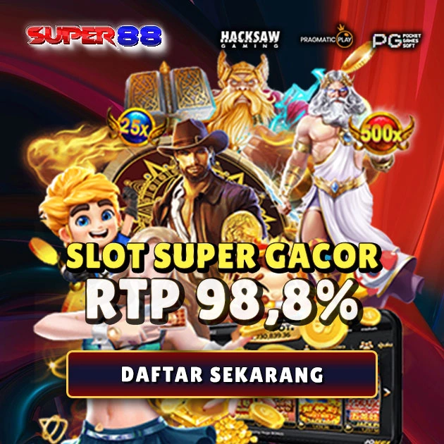SUPER88: Situs Slot Gacor Resmi & Jackpot Maxwin Terbesar 2025